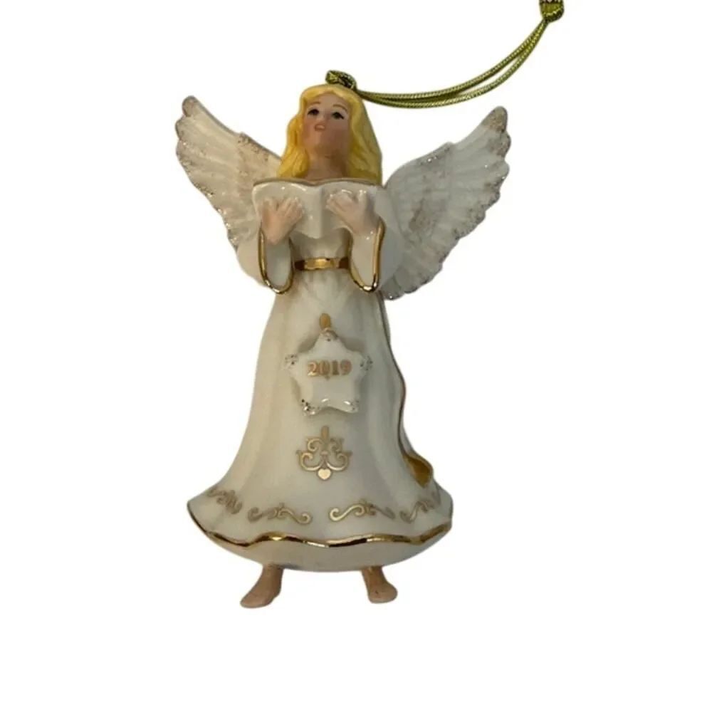 Lenox Holiday Christmas Ornament 2019 Annual Angel's Heavenly Song